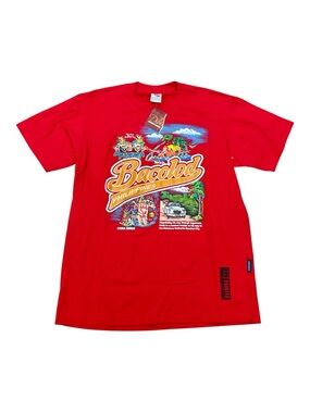 🔥🔥 Vintage Hand Painted Bacolod Philippines RARE Graphic Tee Sz Large - NWT